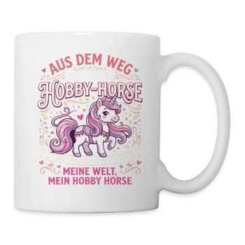 Hobby Horse Prinzessin Aus dem Weg Ich Bin EIN - Tasse - Weiß - Rechts