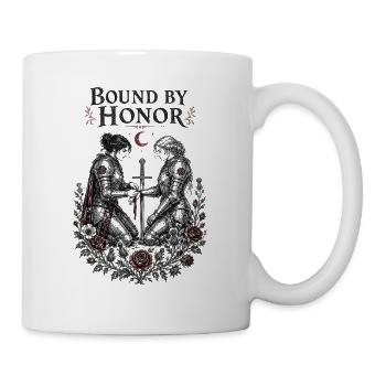 Bound by Honor | Medieval Gothic Love - Mug - white - Right