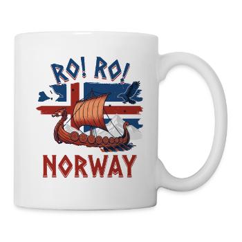 Vikingrausch Norway Sailing Ship - Mug - white - Right