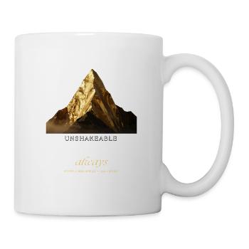 UNERSCHÜTTERLICH - Tasse - Weiß - Rechts