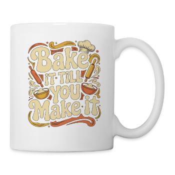 Restaurant Chef Bake It Till You Make Fine Dining - Mug - white - Right
