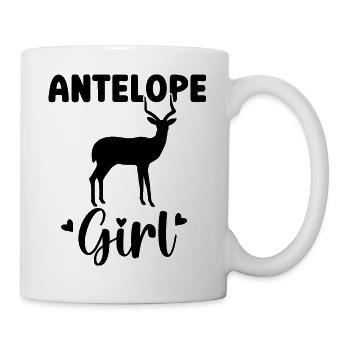 Antelope Safari Silhouette - Mug - white - Right
