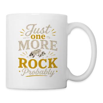 Steinsammler Gesteine Geologie Hobby - Tasse - Weiß - Rechts