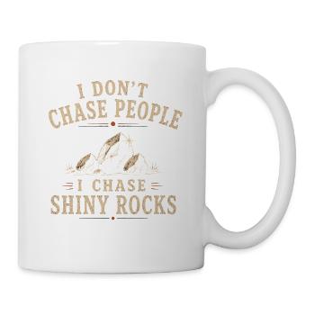 Gesteinsfan Geologie Steine Sammeln - Tasse - Weiß - Rechts