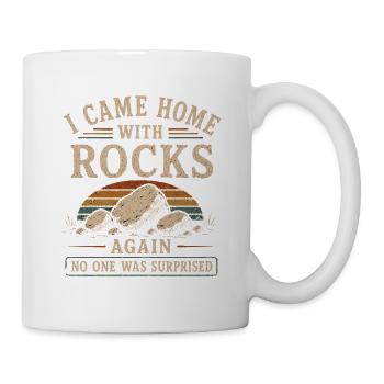 Geologist Stone Collector Rocks Rocks - Mug - white - Right