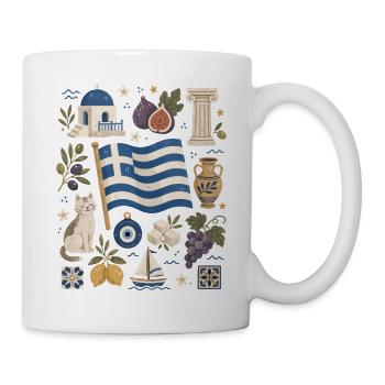 Greece | Islands, Olives & Antiquity - Mug - white - Right