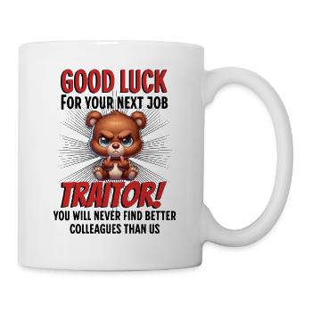 Funny Farewell Coworker - Mug - white - Right