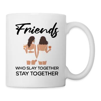 Friends Slay Together - Mug - white - Right