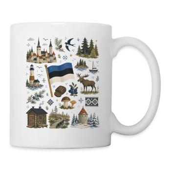 Estonia | Baltic Sea, Forests & Hibernation - Mug - white - Right