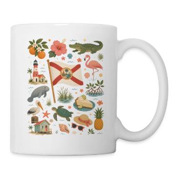 Florida | Sun, Coast & Tropics - Mug - white - Right