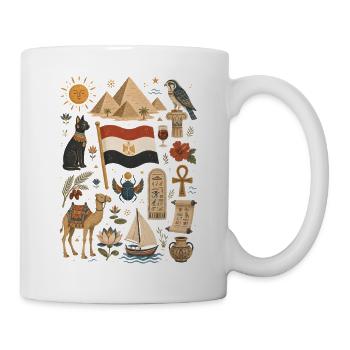 Ägypten | Pyramiden, Nil & Antike - Mug - white - Right