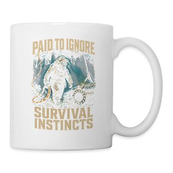 Commercial Diver Industrial Diver - Mug - white - Right