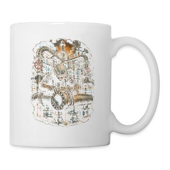 Pipe Layer Pipeline Builder - Mug - white - Right