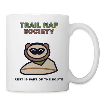 Société de la Sieste sur Sentier - Mug blanc - blanc - Droite