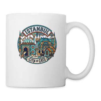 Istanbul Turkey Cats - Mug - white - Right