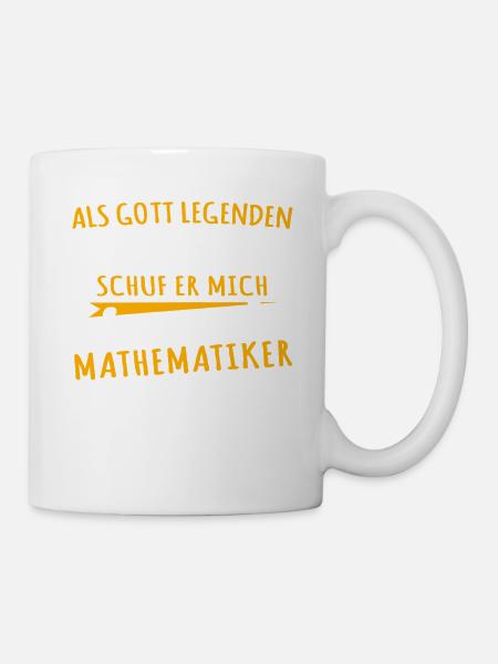 Mathematiker - Tasse - Weiß