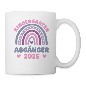 Abschied Kinder Kindergarten Abgänger 2026 - Tasse - Weiß - Rechts
