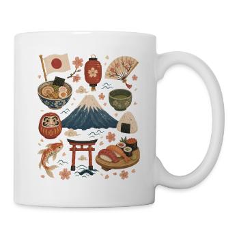 Japan | Fuji, Sakura & Indulgence - Mug - white - Right