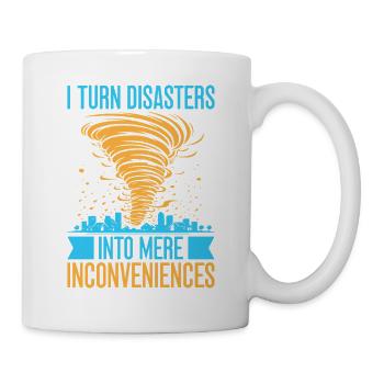 Insurance Agent Inconveniences Funny Insurance - Mug - white - Right