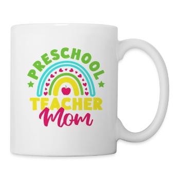 Pre K Teacher Preschool Mom Kindergarten Teacher - Mug - white - Right
