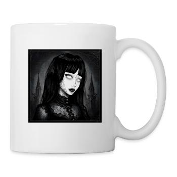 Goth in the fog - Mug - white - Right