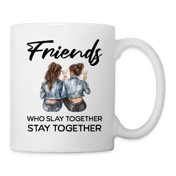 Friends Slay Together - Mug - white - Right