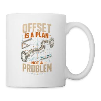 Constructeur de pipeline de couche de tuyau - Mug blanc - blanc - Droite