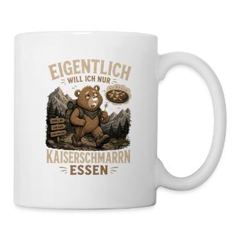 Kaiserschmarrn Wanderer - Tasse - Weiß - Rechts