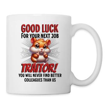 Funny Farewell Coworker - Mug - white - Right