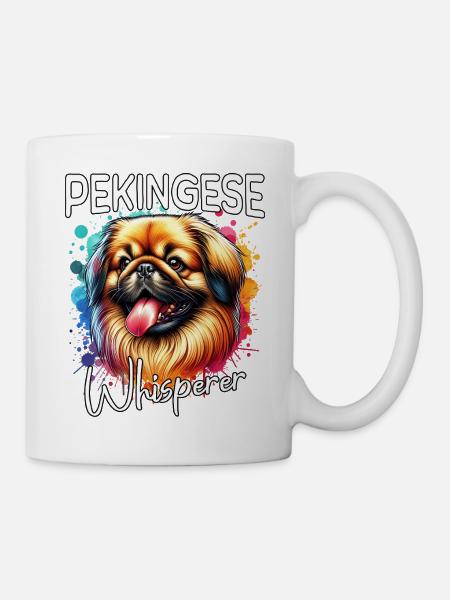 Pekinese Flüsterer - Tasse - Weiß