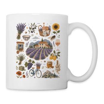 Provence | Lavender, indulgence & the South of France - Mug - white - Right