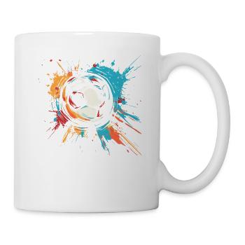 Football Graffiti - Mug - white - Right