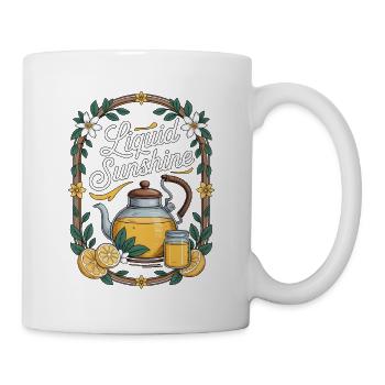 Liquid Sunshine Kombucha Brows - Mug - white - Right