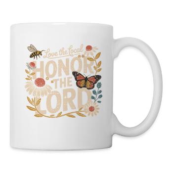 Local Love – Glory the Lord - Mug - white - Right