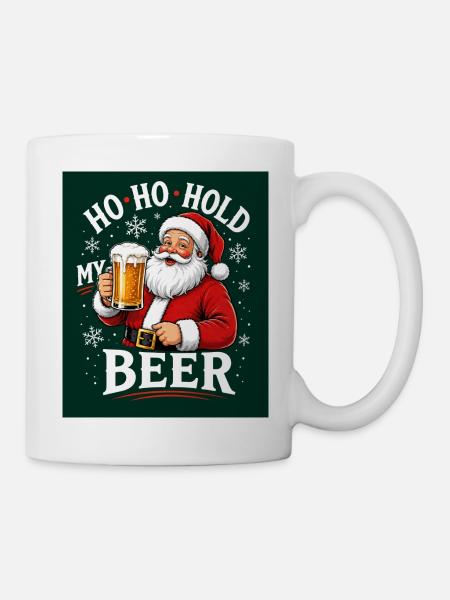 christmas cool Santa - Kop/krus - hvid
