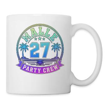 Malle 2027 Party Crew Mallorca Holiday Group - Mug - white - Right