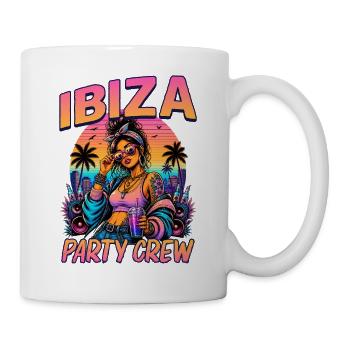 Ibiza Party Crew Summer Holiday Motif - Mug - white - Right