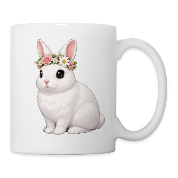 Blanc de Hotot Rabbit - Mug - white - Right