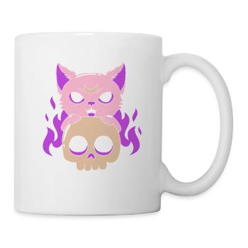 Pastell Gothic - Tasse - Weiß - Rechts