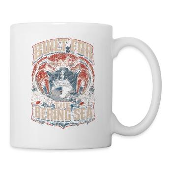 Alaska King Crab Built For The Bering Sea - Mug - white - Right