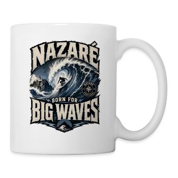 Nazaré Big Waves - Mug - white - Right