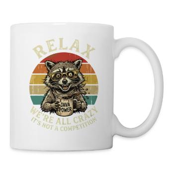 Relax We're All Crazy Competition - Mug - white - Right