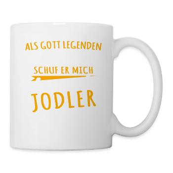 Jodler - Tasse - Weiß - Rechts