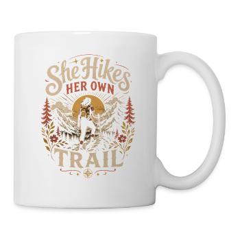 Hiker Hiking - Mug - white - Right