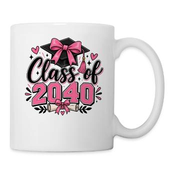 Class of 2040 Graduation Dream - Mug - white - Right