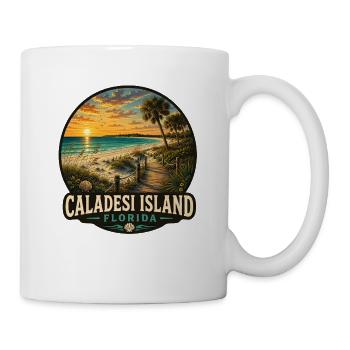 Caladesi Island Vacation Beach Sea Florida - Mug - white - Right