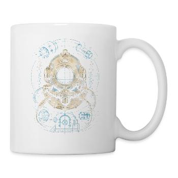Plongeur industriel commercial - Mug blanc - blanc - Droite