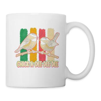 Chick-a-dee-dee-dee with Bird Call - Mug - white - Right