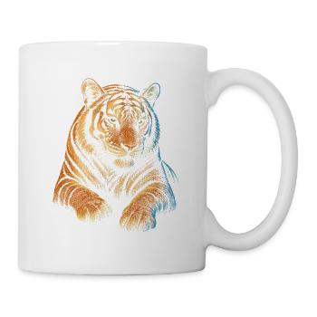 Tiger - Mug - white - Right