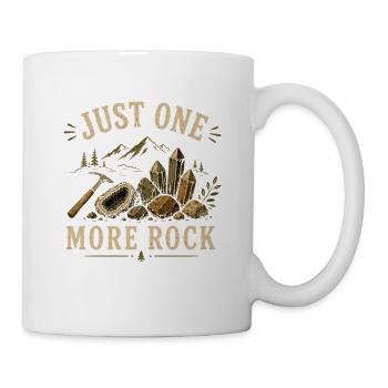 Gesteine Sammeln Geologie Steinsammler - Tasse - Weiß - Rechts